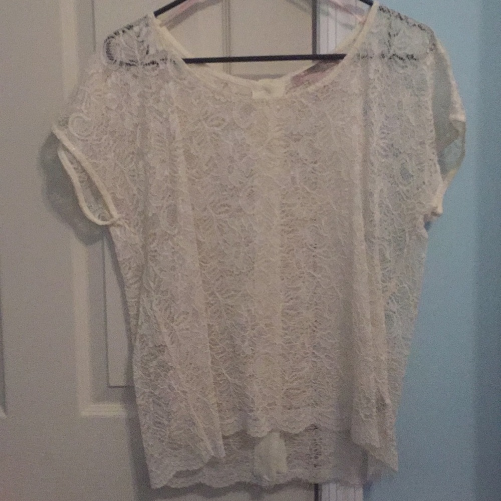 Forever 21 Lace Shirt